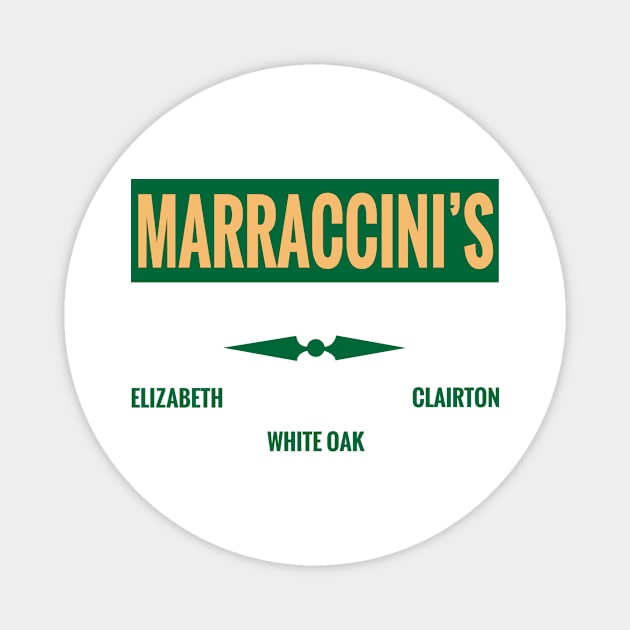 Marraccini's Grocery Store Magnet by Schreibdog